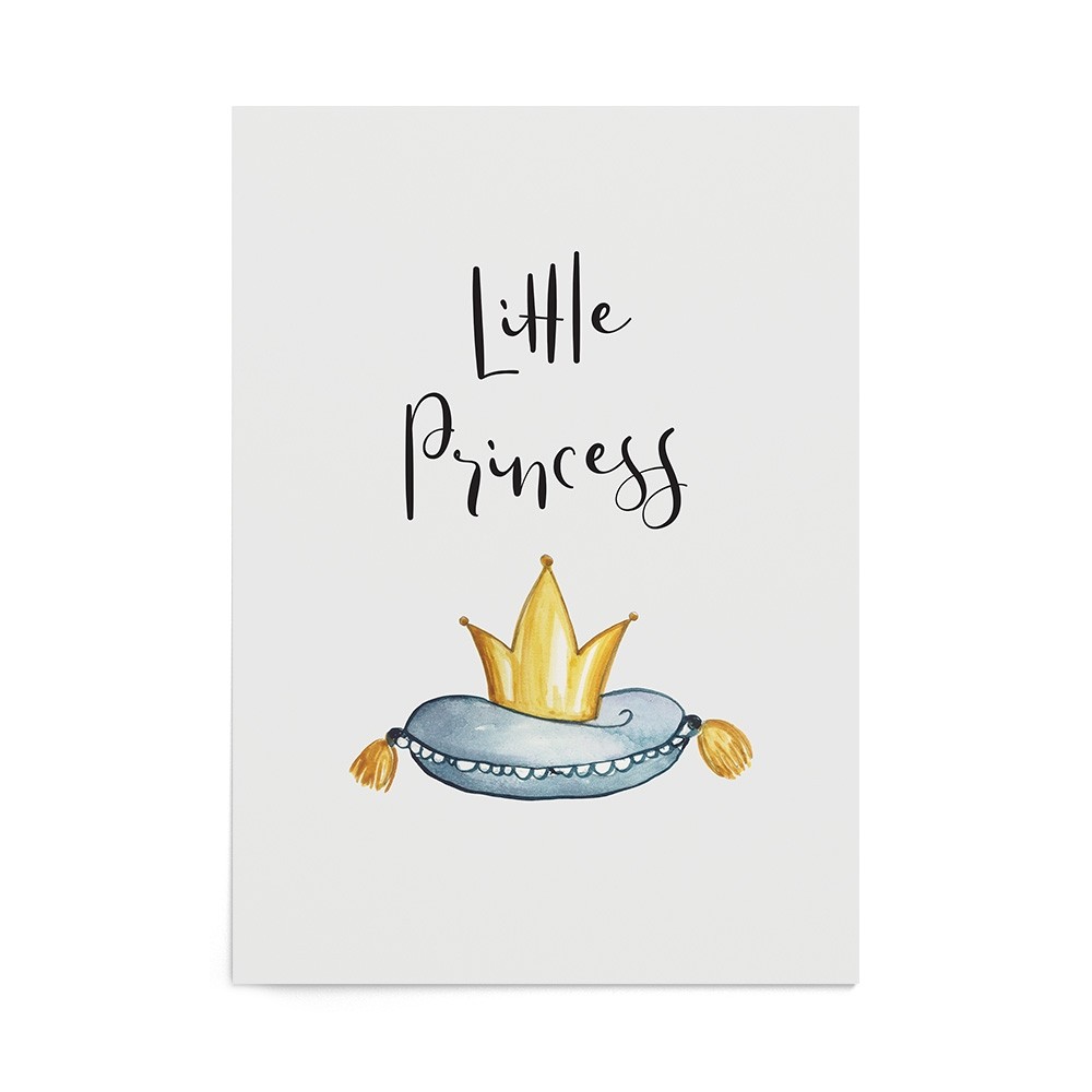 Art Print Little Princess' Crown