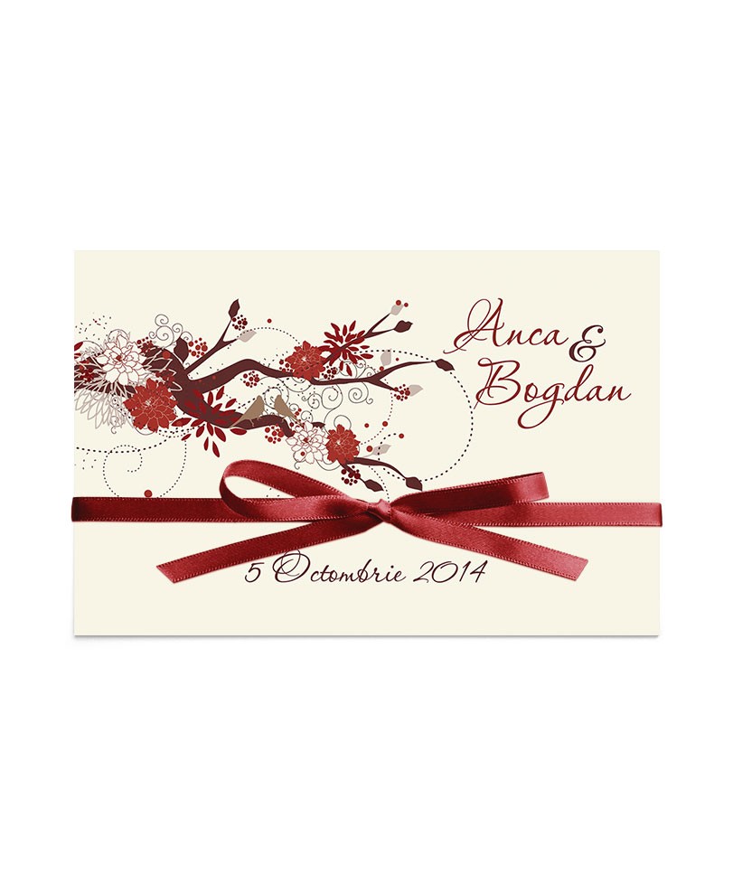 Invitatie de nunta Blossom Branch