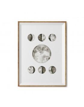 Art Print Lunar Calendar