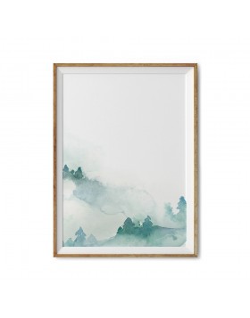 Art Print Peaceful Forest