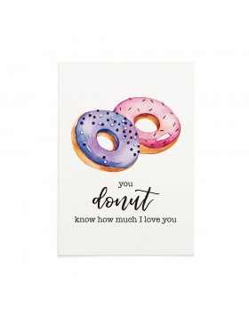 Felicitare Donut Love