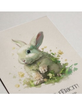 Felicitare Paste Spring Rabbit