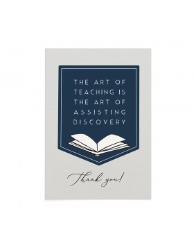 Felicitare Profesor The Art of Teaching