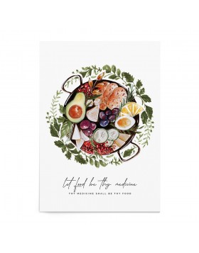 Poster Bucatarie Healthy Plate