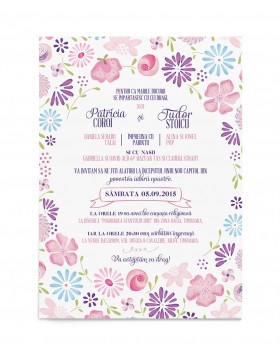 Invitatie de nunta Cheerful Design